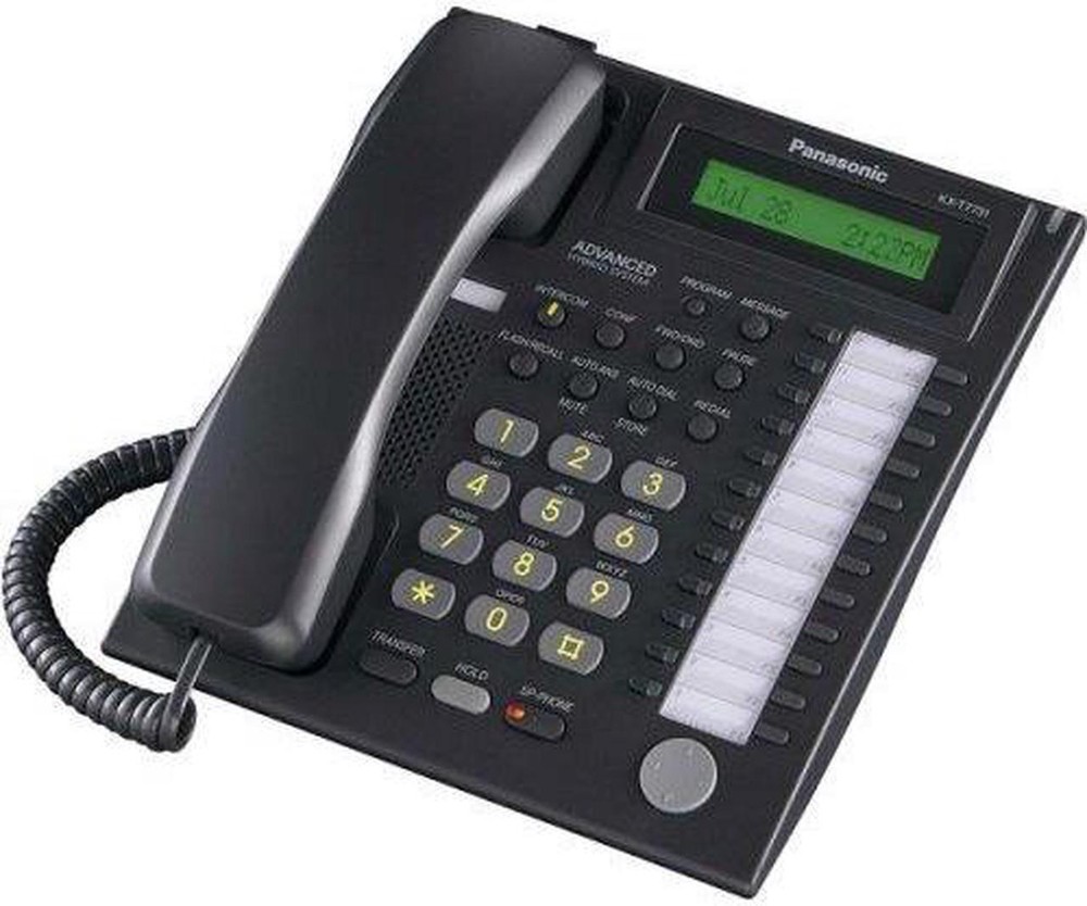 Panasonic KX-T7731 24-Button Display Phone (Black) 24 Button