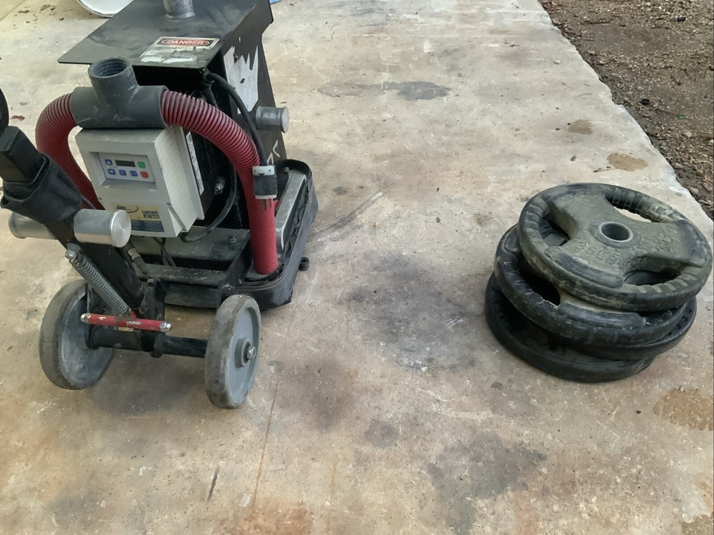 RHINO RS150 - CONCRETE GRINDER MACHINE with Weights
