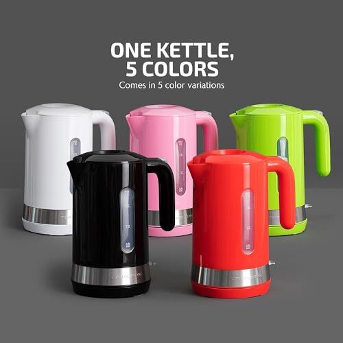 Electric Kettle Hot Water Heater 1.8 Liter - BPA Free Fast Boiling Cordless