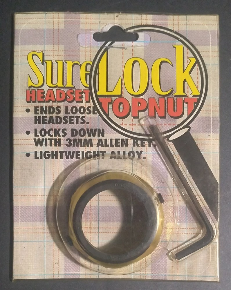 NOS Vintage FSA SureLock Headset Top Lock Nut
