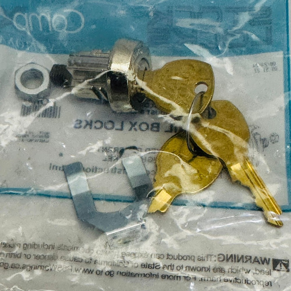 COMPX NATIONAL C9100 MAIL BOX LOCK WITH 3 KEYS