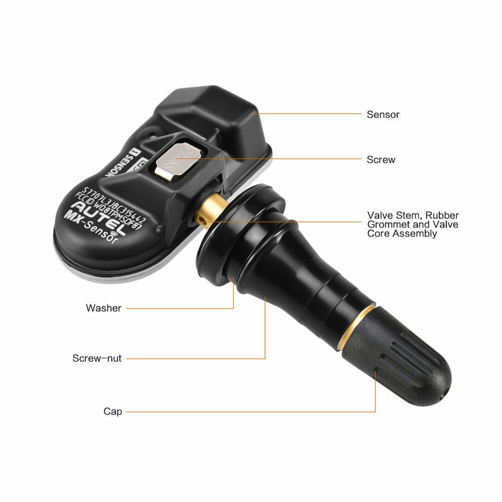 Autel MX-Sensor 315MHz & 433MHz programmable TPMS Universal Tire Pressure Sensor