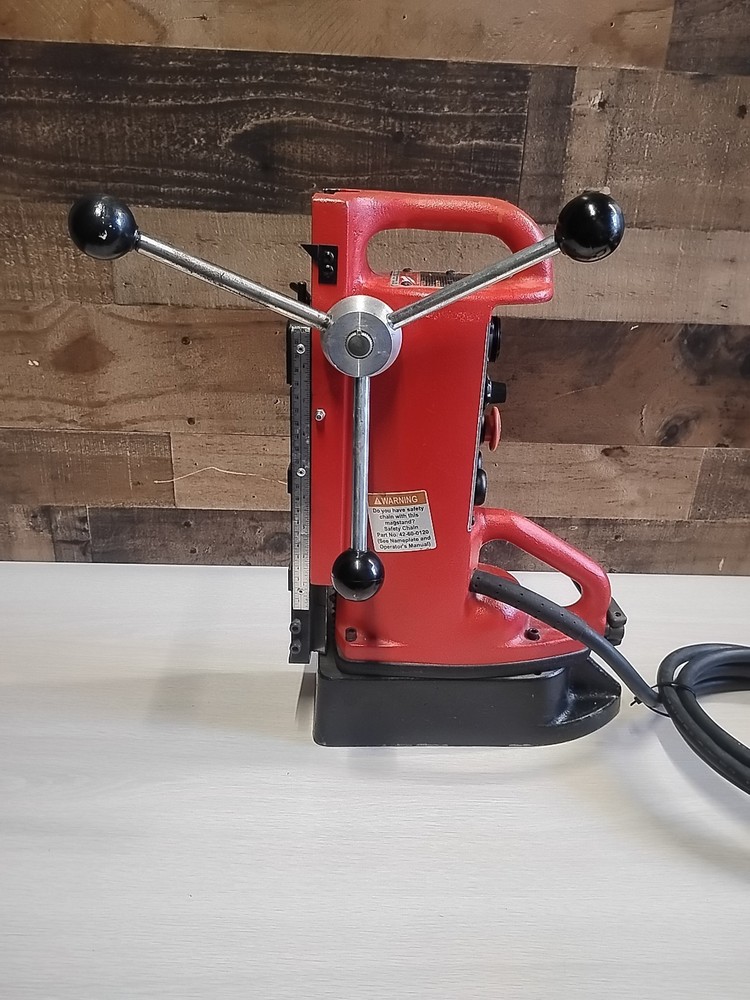 VERY NICE!! Milwaukee 4203 Electromagnetic Drill Press Base FULLY TESTED!
