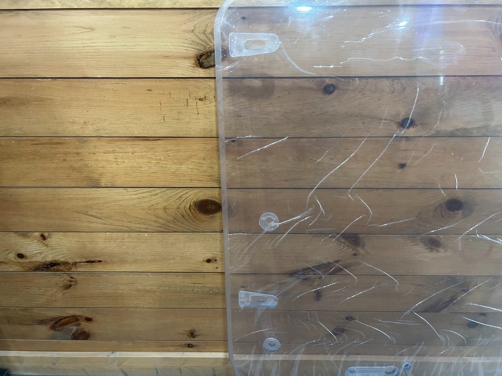 1/2" Case DL550/TV620B Minotaur Forestry Windshield Replacement