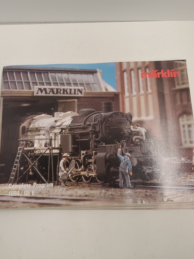 MARKLIN CATALOG COMPLETE PROGRAM 1994/95 E