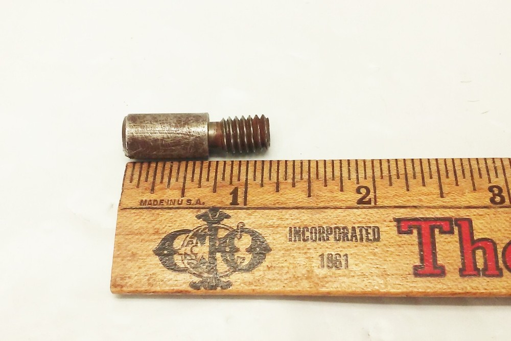 Vtg Craftsman 103 6" wood jointer cutter head leveling stud studs