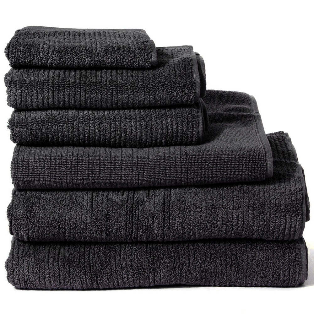 Sheridan Trenton Bath Sheet Carbon