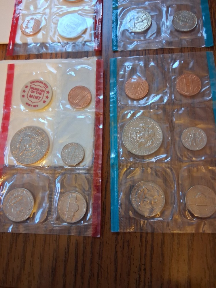 (2) 1971 & 1972 P&D US Mint Sets