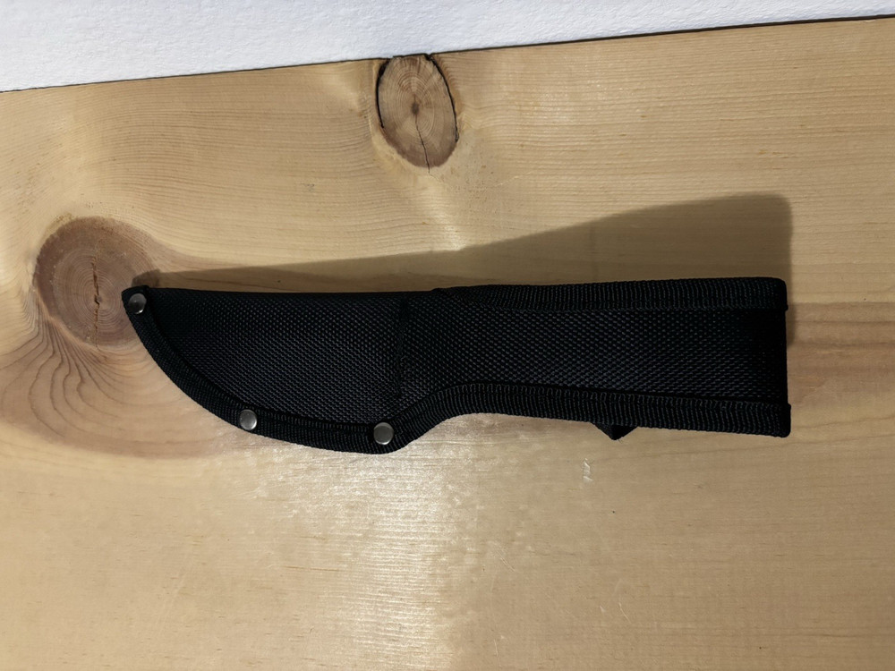 Fixed Blade Gut Hook Knife ~ 440 Stainless Blade ~ With Sheath ~ New ~