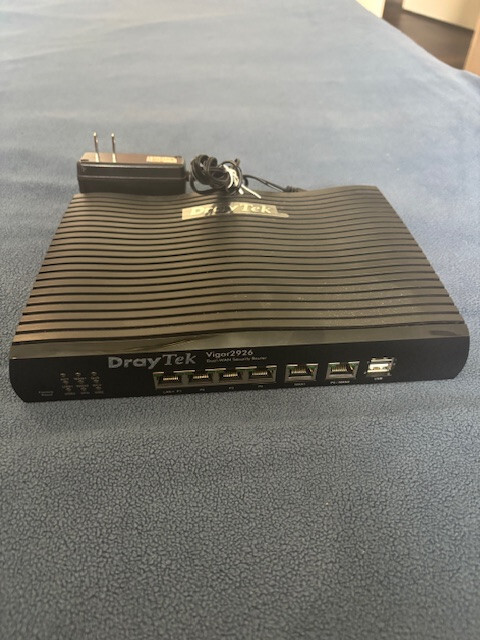 DrayTek Vigor 2926 Dual WAN Router - Used