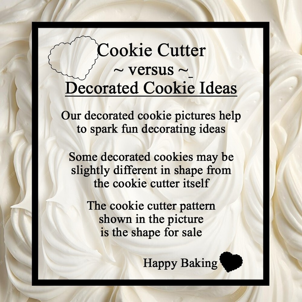 Shortbread 3'' Cookie Cutter Metal