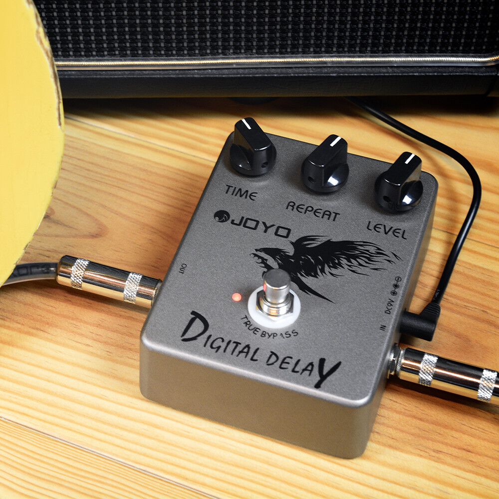 JOYO Digital Delay Guitar Effect Pedal True Bypass Mini Single Type Metal Shell