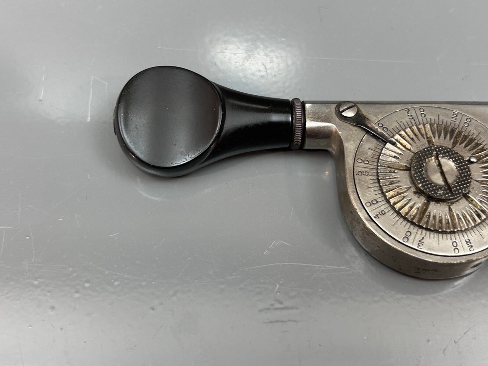 Vintage LS Starrett Co. Speed Indicator Athol Mass USA Missing Points