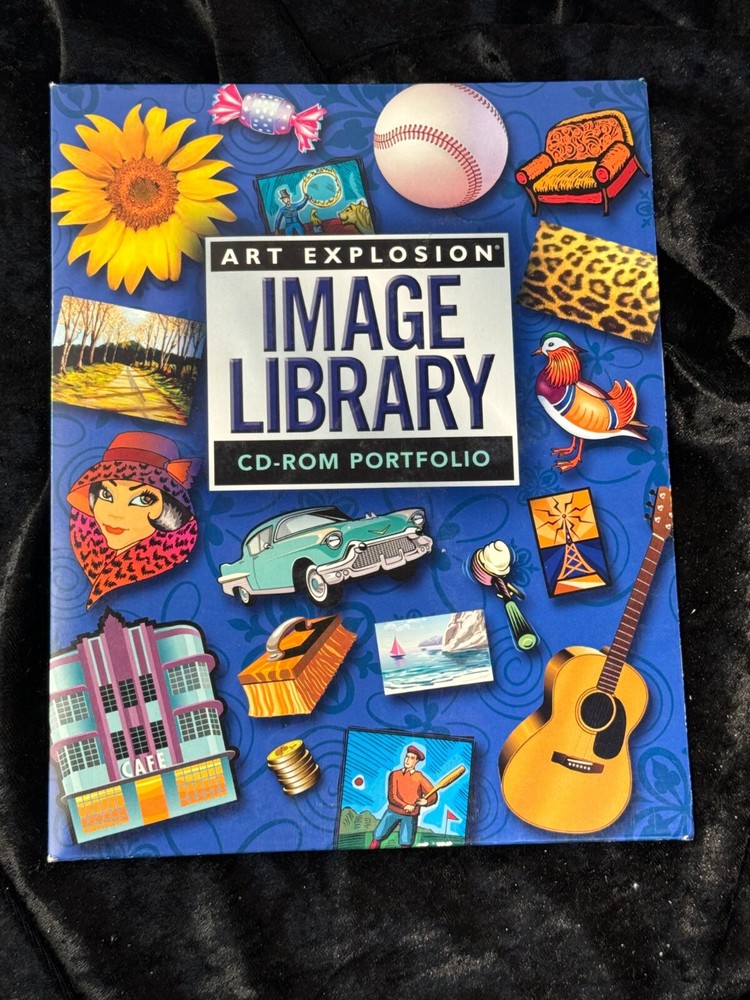 Art Explosion Image Library CD-ROM Media