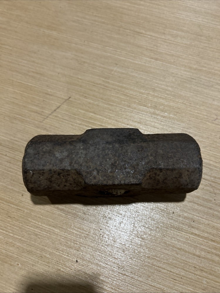 Unknown Maker MARKED 12 LB Sledge Hammer Head ONLY Blacksmith Japan No Handle