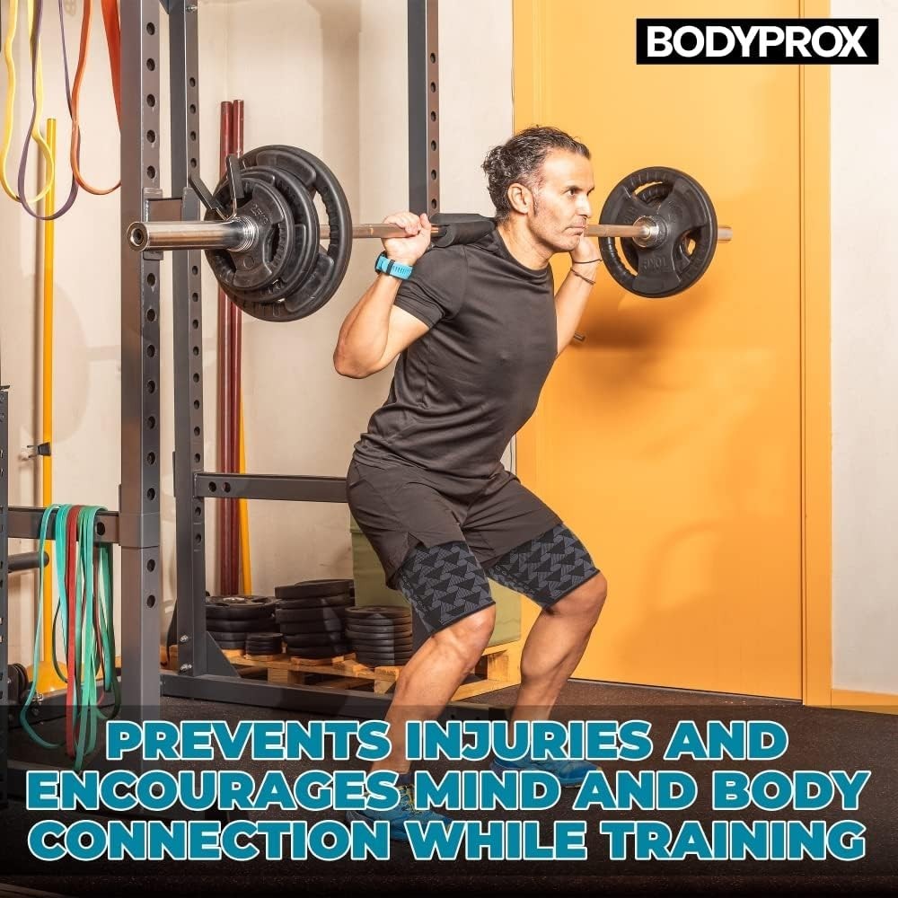 BODYPROX Thigh Compression Sleeve(1 Pair), Hamstring Compression Sleeve