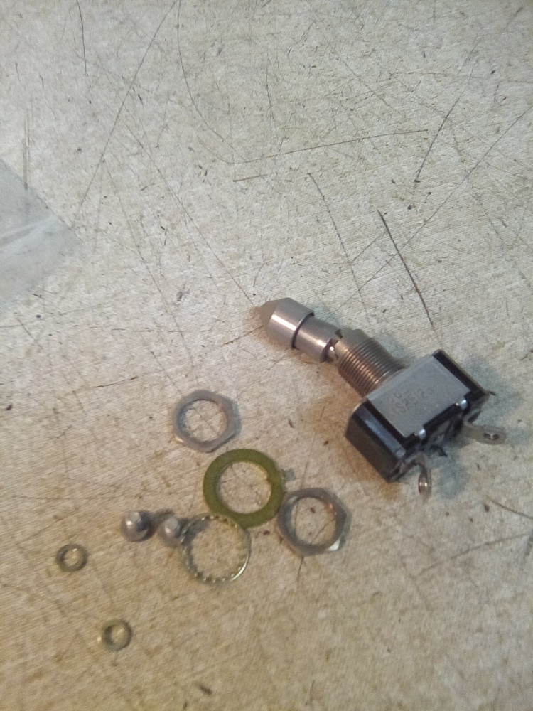 Eaton 8857K48 MS2512-E2 Lock Lever Toggle Switch