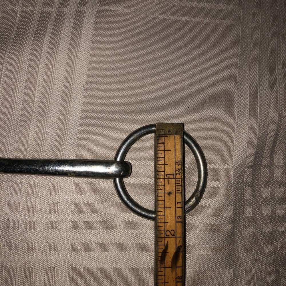 5.25” Snaffle Bit Loose Ring 1.75”