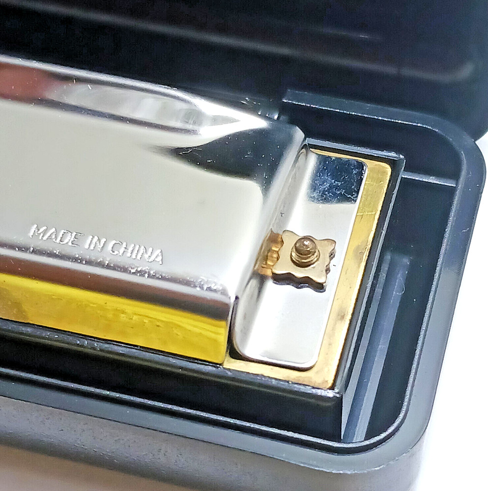Silver Creek Ironworks Harmonica with Case key Of CC