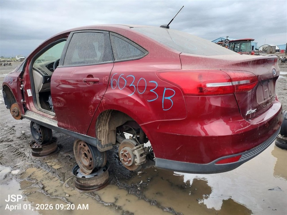 LEFT REAR DOOR WINDOW REGULATOR OEM 2015 FORD FOCUS
