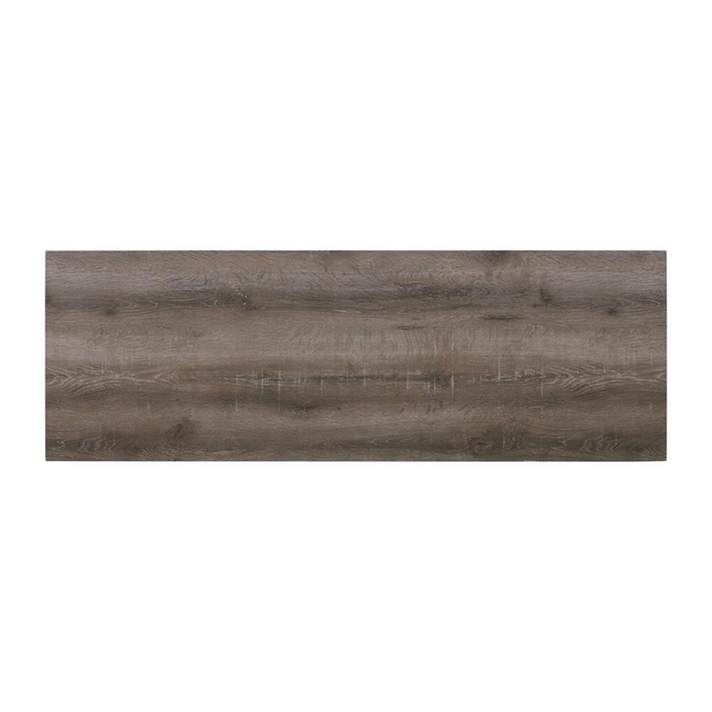 Pemberly Row Transitional Multipurpose Bar Table Set in Gray
