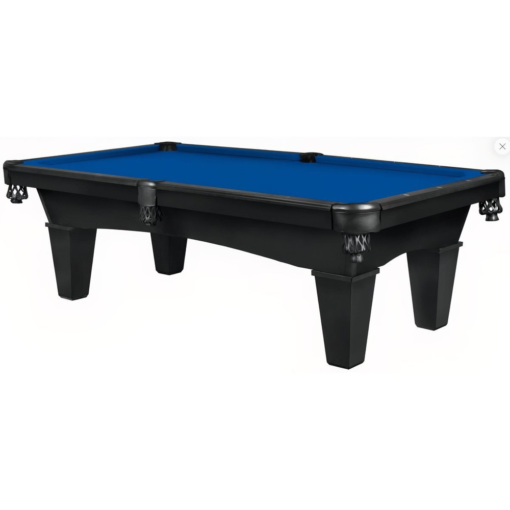 8' Mustang Pool Billiards Table - Raven - Black