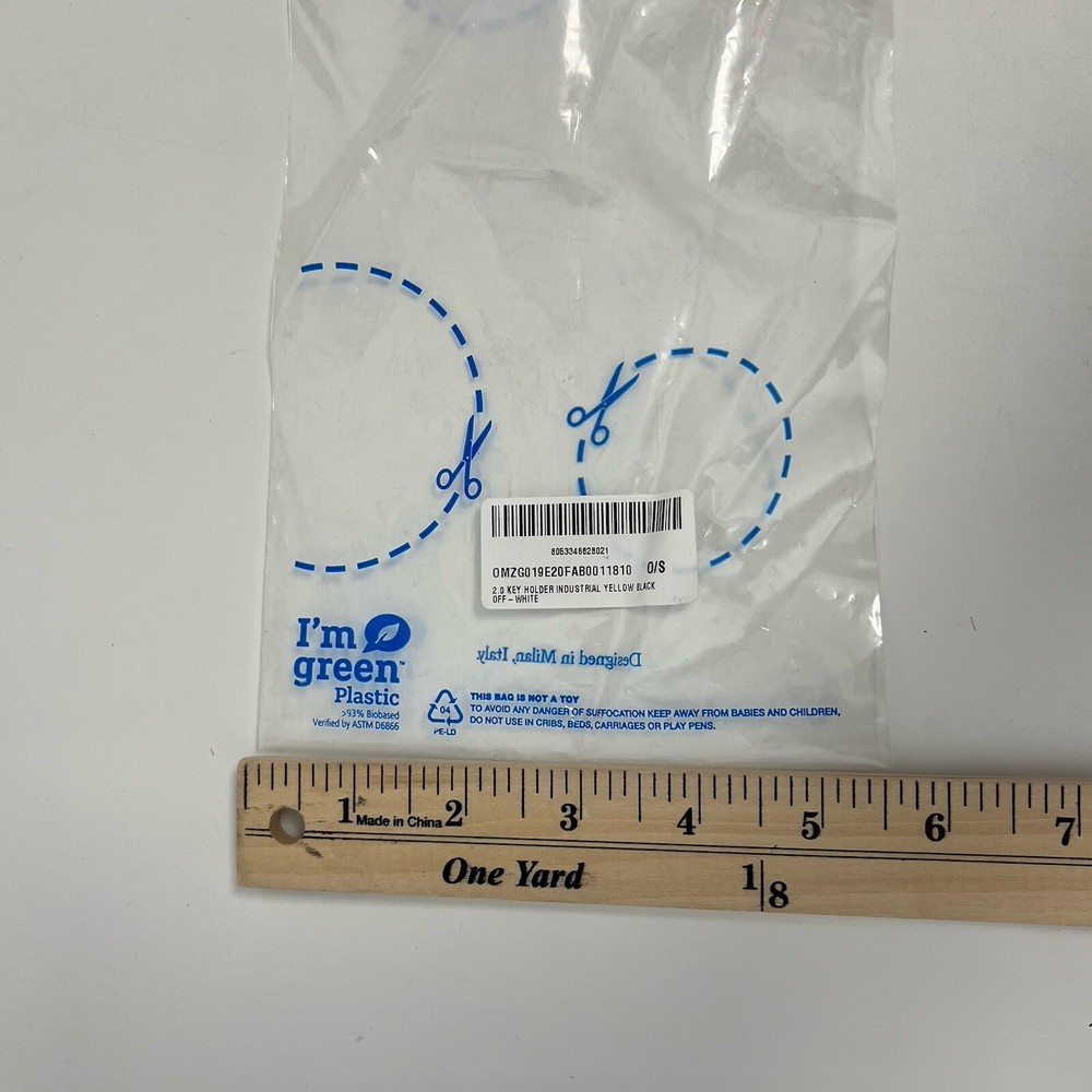 Off-White Polybag Plastic For Key holder With Inserts