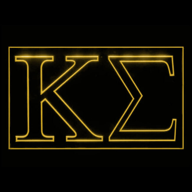 150084 kappa Sigma Man Cave Display LED Light Neon Sign