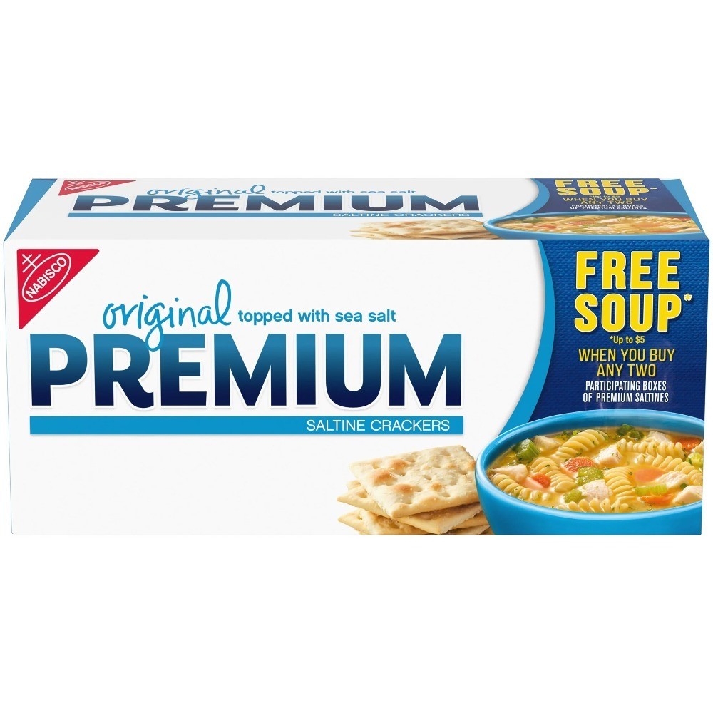 (3 pack) Original Saltine Crackers, Lunch Snacks, 16 oz
