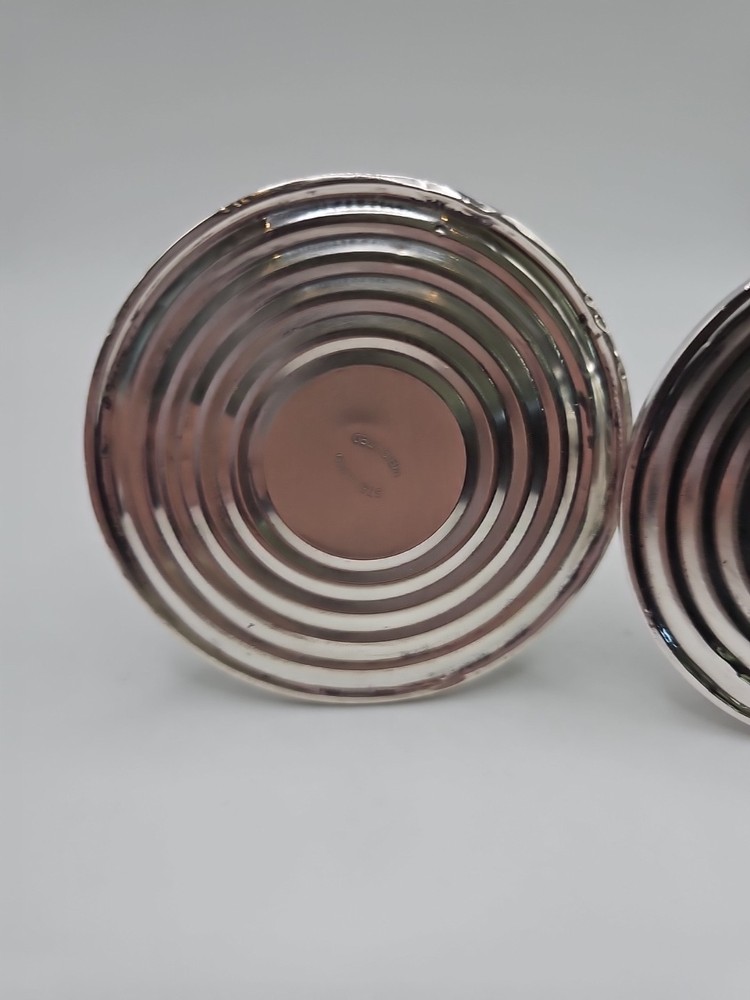 Vintage Sterling Silver Weighted Candlestick Holders