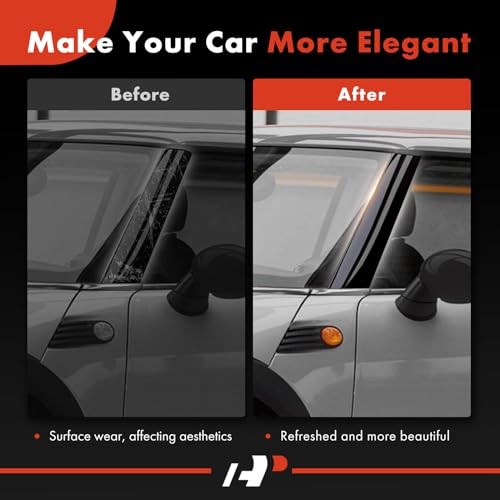 A Pillar Windshield Post Trim Compatible with Mini Cooper R55 R56 Front Left
