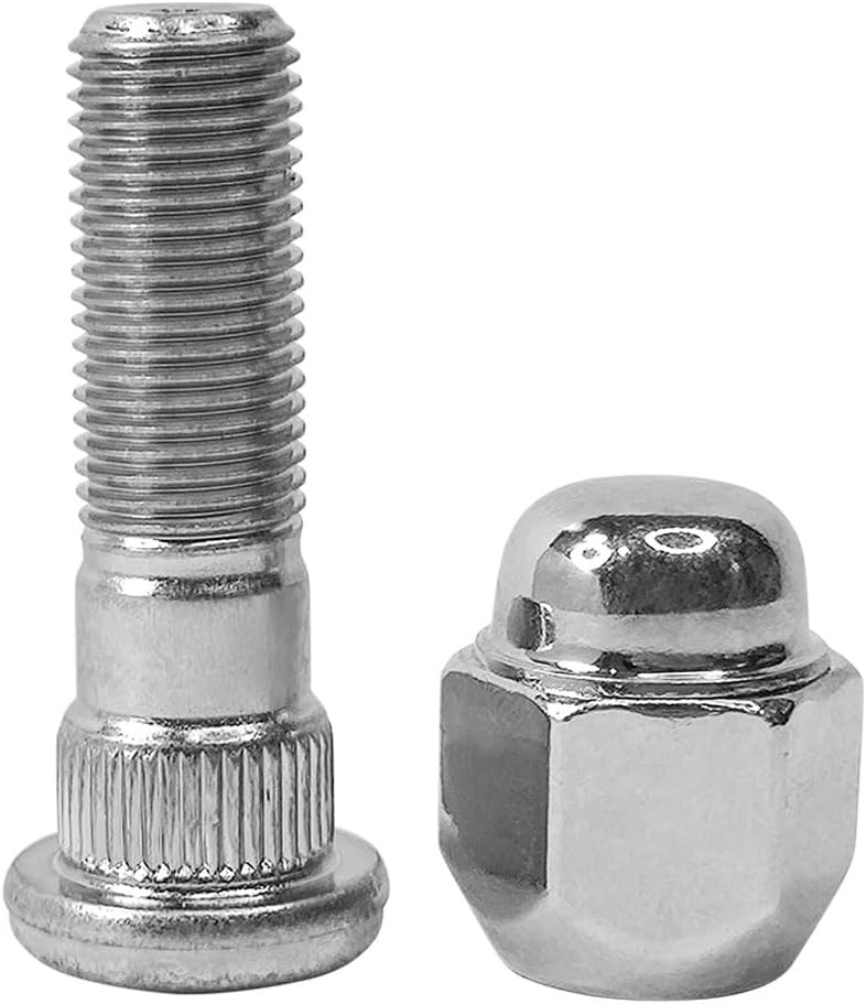 Subaru Wheel Studs M12x1 25 Chrome 8 Pack New