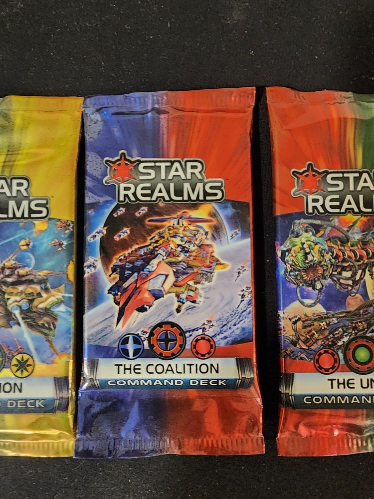 Star Realms 5 Commander Decks New Sealed