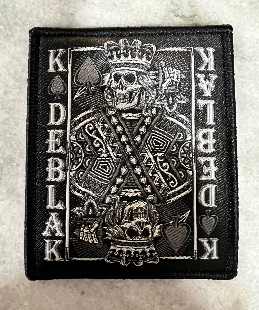KODE BLAK - King of Spades Bag Patch.