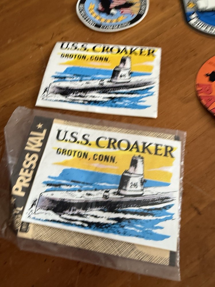 US NAVY STICKER N Patch LOT (10 TOTAL)