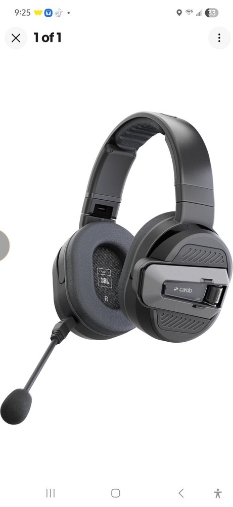 Cardo Bluetooth Packtalk Edgphones