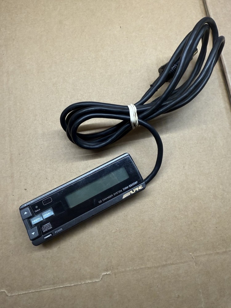 Alpine CHM-S655RF CD Changer Controller Faceplate Only - Used / Works Great