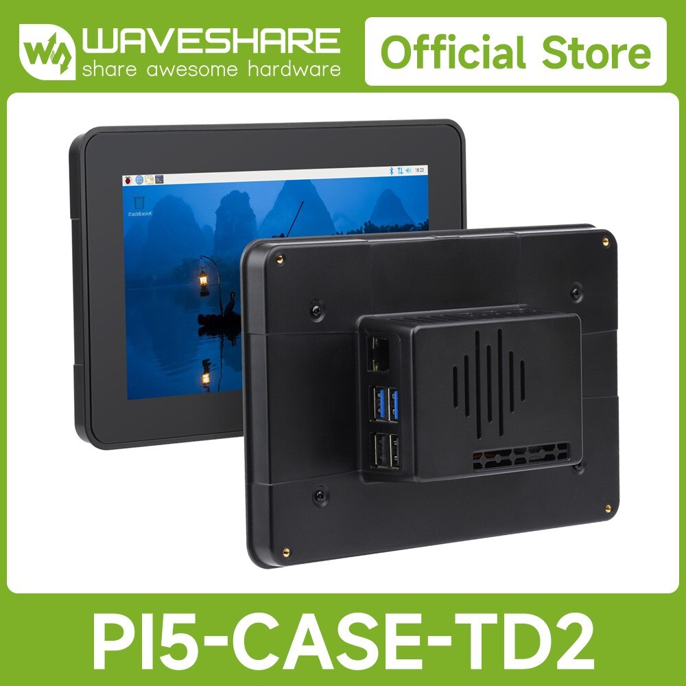 Waveshare Protective Case For Raspberry Pi 7inch Touch Display 2 Raspberry Pi 5