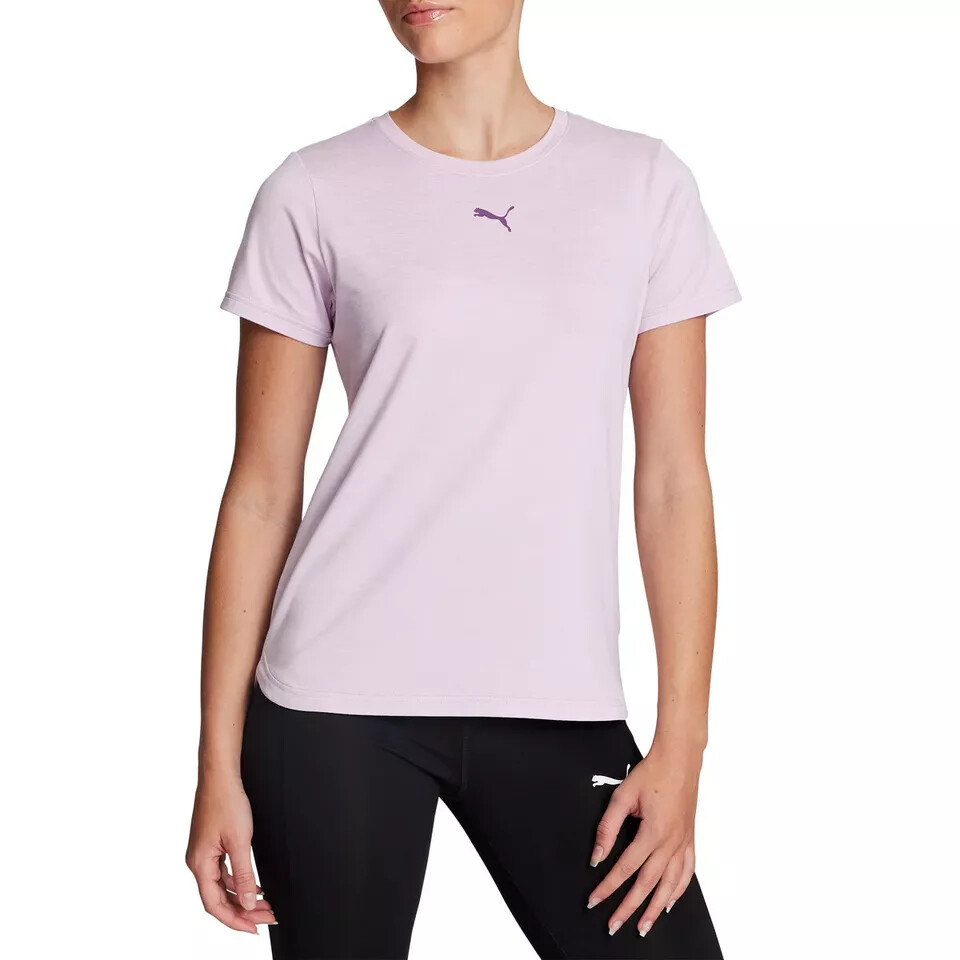 PUMA Ladies' Short Sleeve Logo Tee | E32