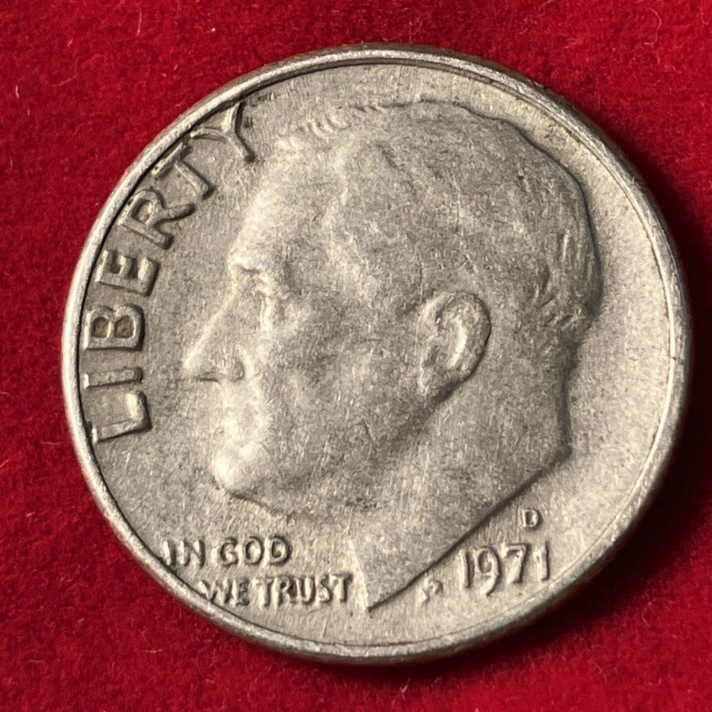 ERROR!! 1971 D Roosevelt Dime