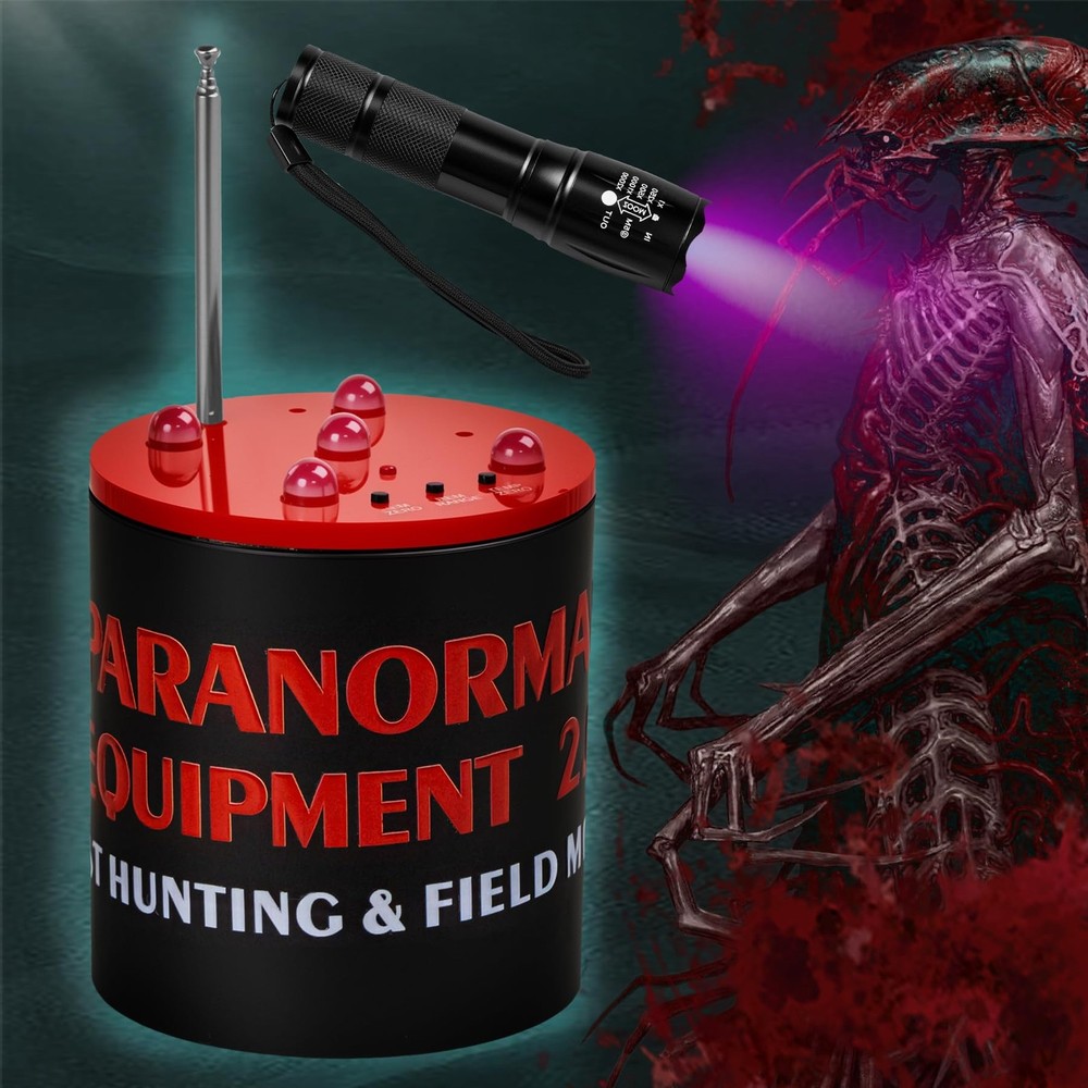 Advanced Ghost Hunting Equipment with Temperature Deviation Detection and...