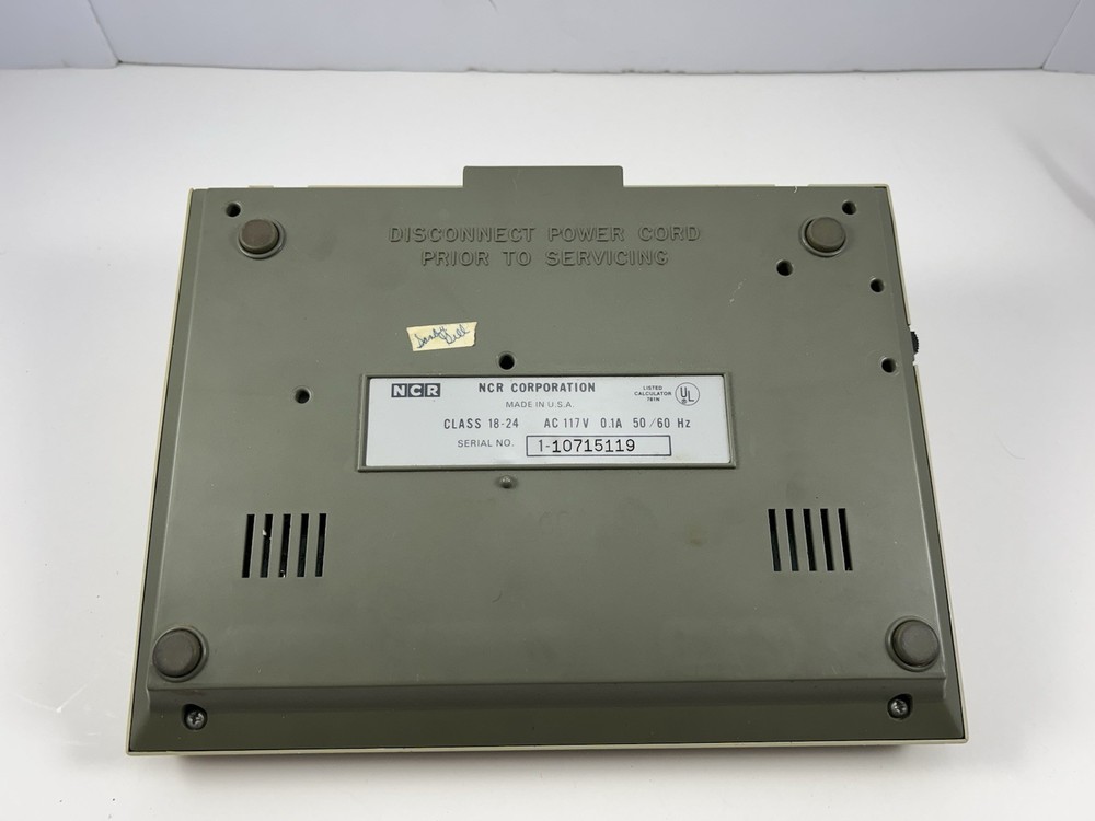 NCR Model 18-24 Calculator - Rare Working