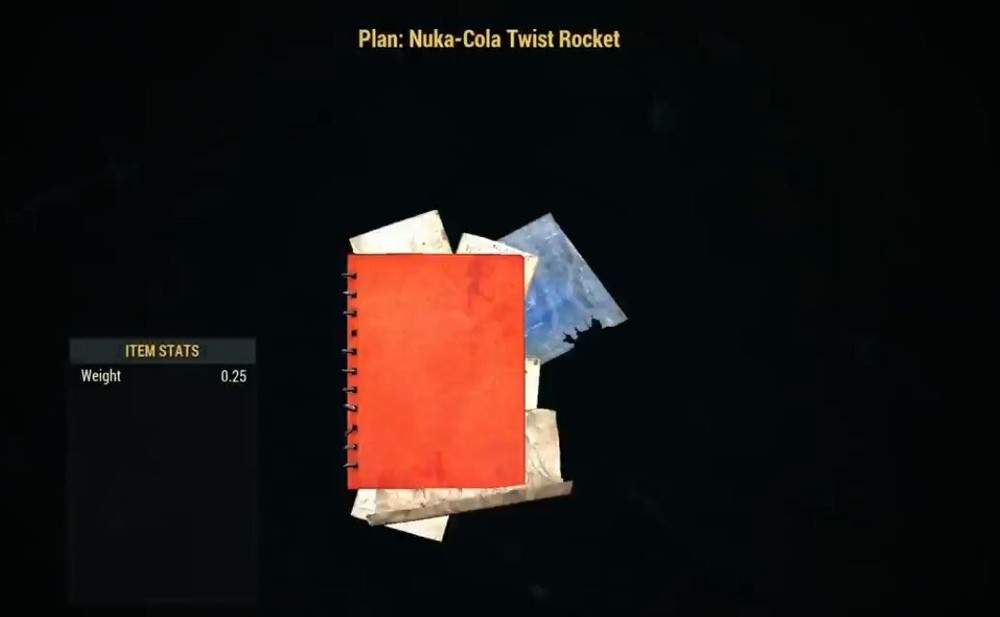 (Xbox) Nuka-Cola Twist Rocket Plan