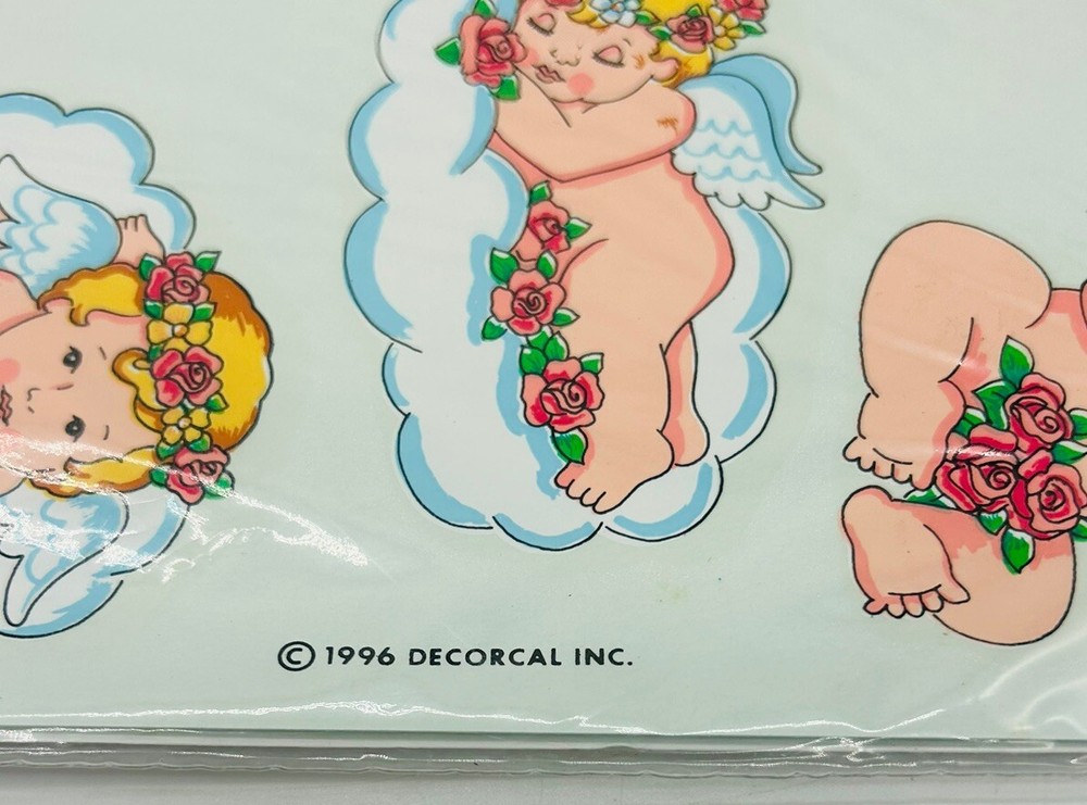 Vintage Cherub Decals.