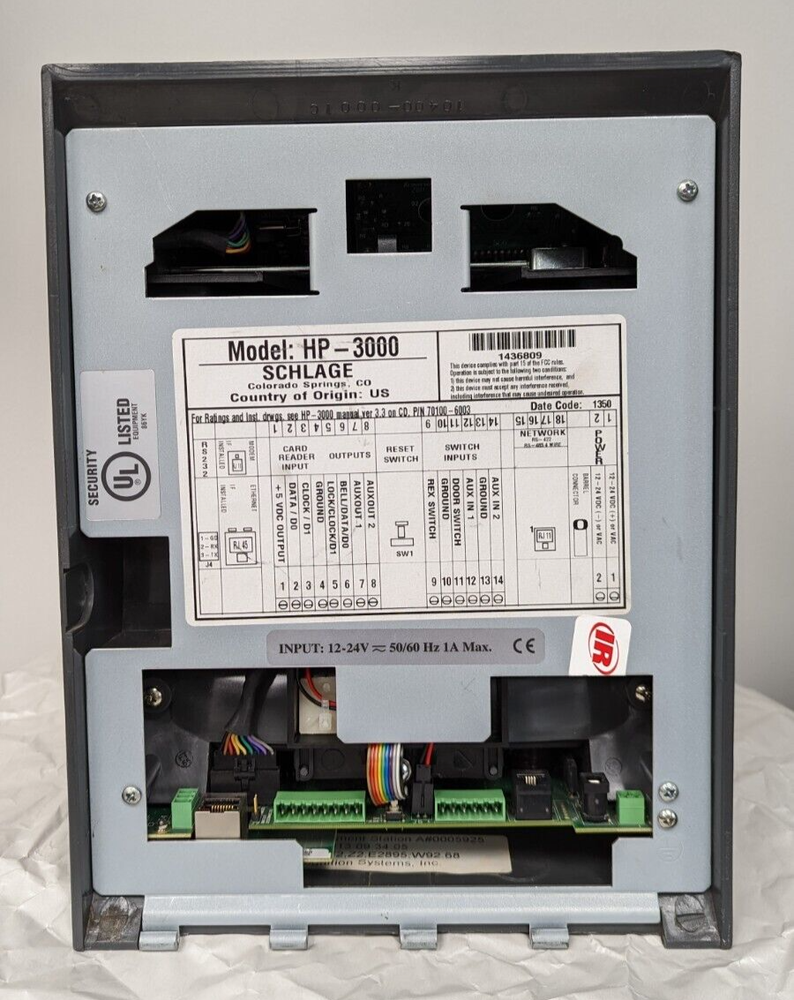 Schlage HandPunch HP-3000 E with Ethernet