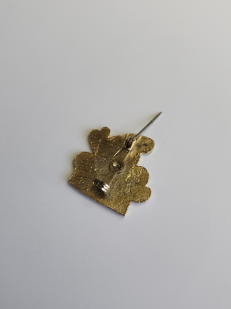 Beer Nut Hat Jacket Lapel Pin Vintage Humorous Falling Down Drunk Guzzling
