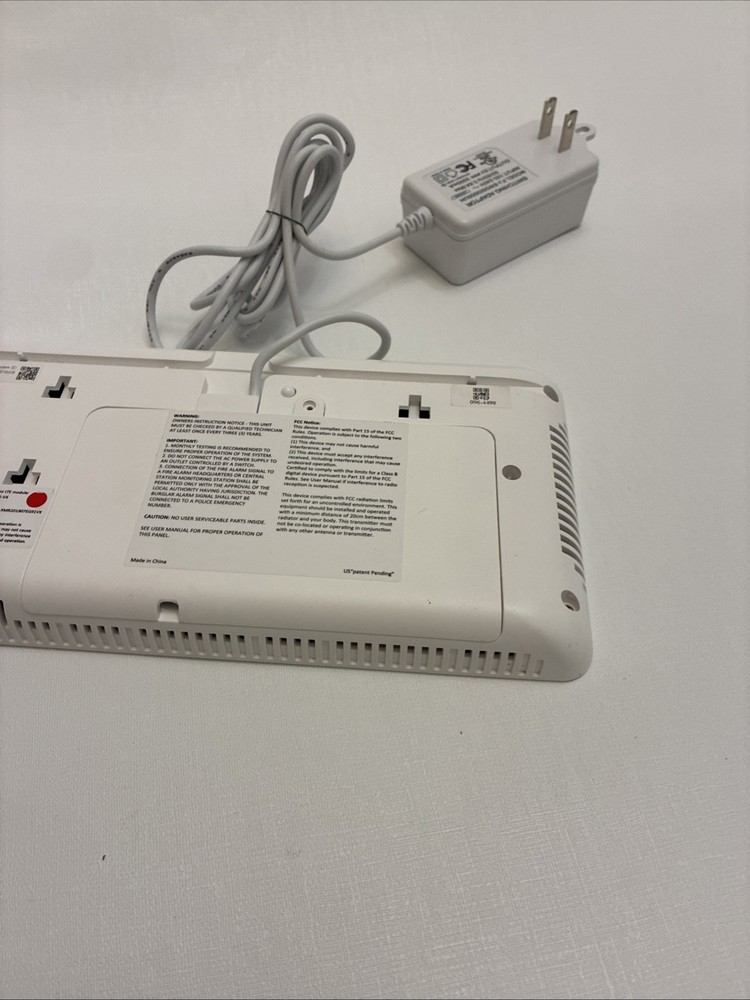 Cove EG91-VX Wired Touchscreen Panel Security System with Power Adaptor