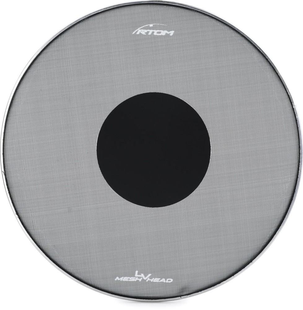 RTOM Low Volume Mesh Bass Drumhead - 20 inch