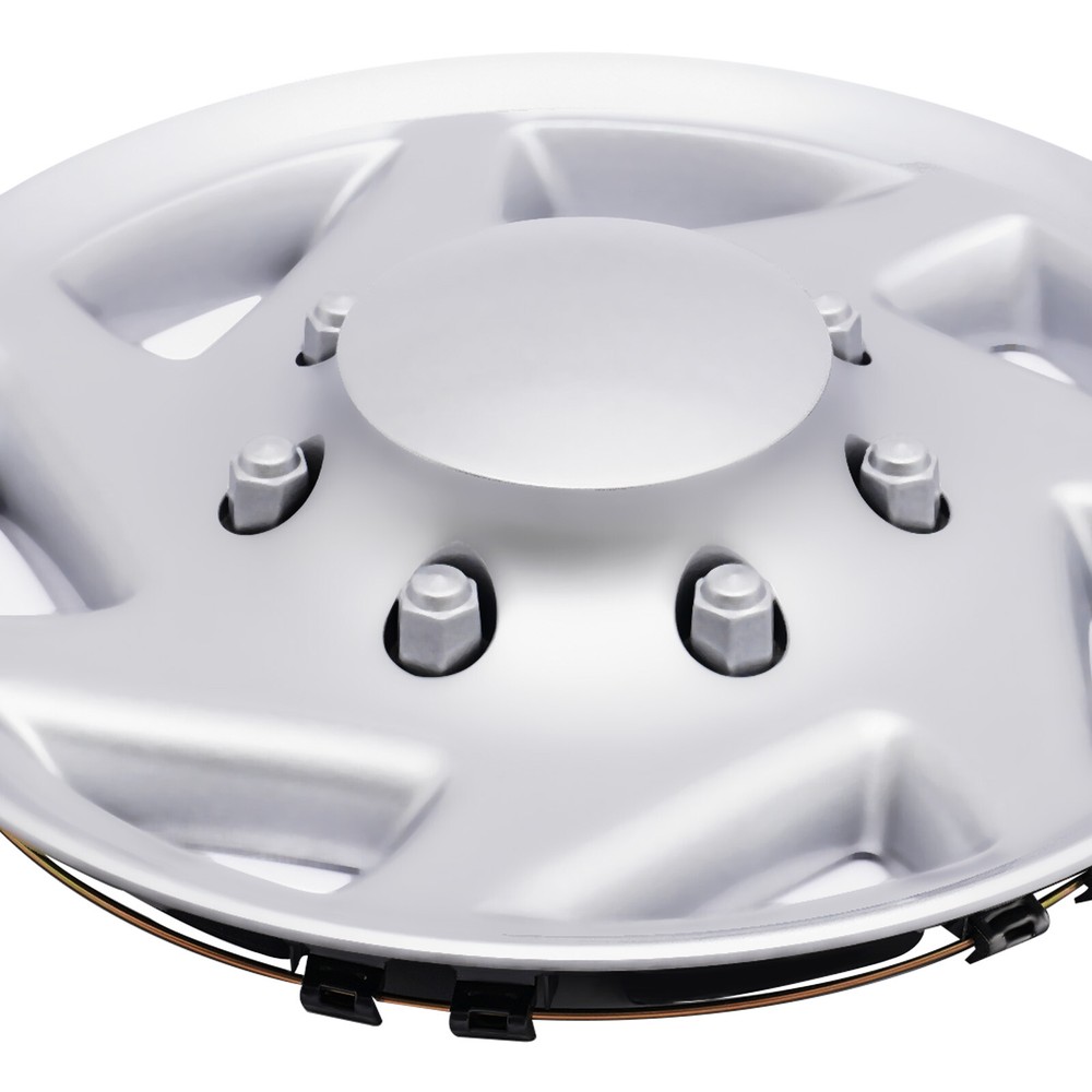 4pcs Silver Hub Caps Rim Simulators For Ford E250 E350 E450 Econoline 1999-2018