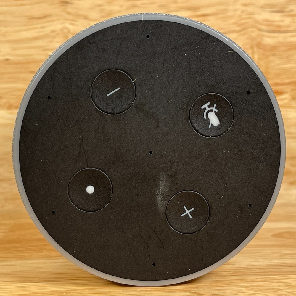 Amazon Echo (2nd Generation) Gray Dolby Powered Alexa-Enabled Smart Speaker